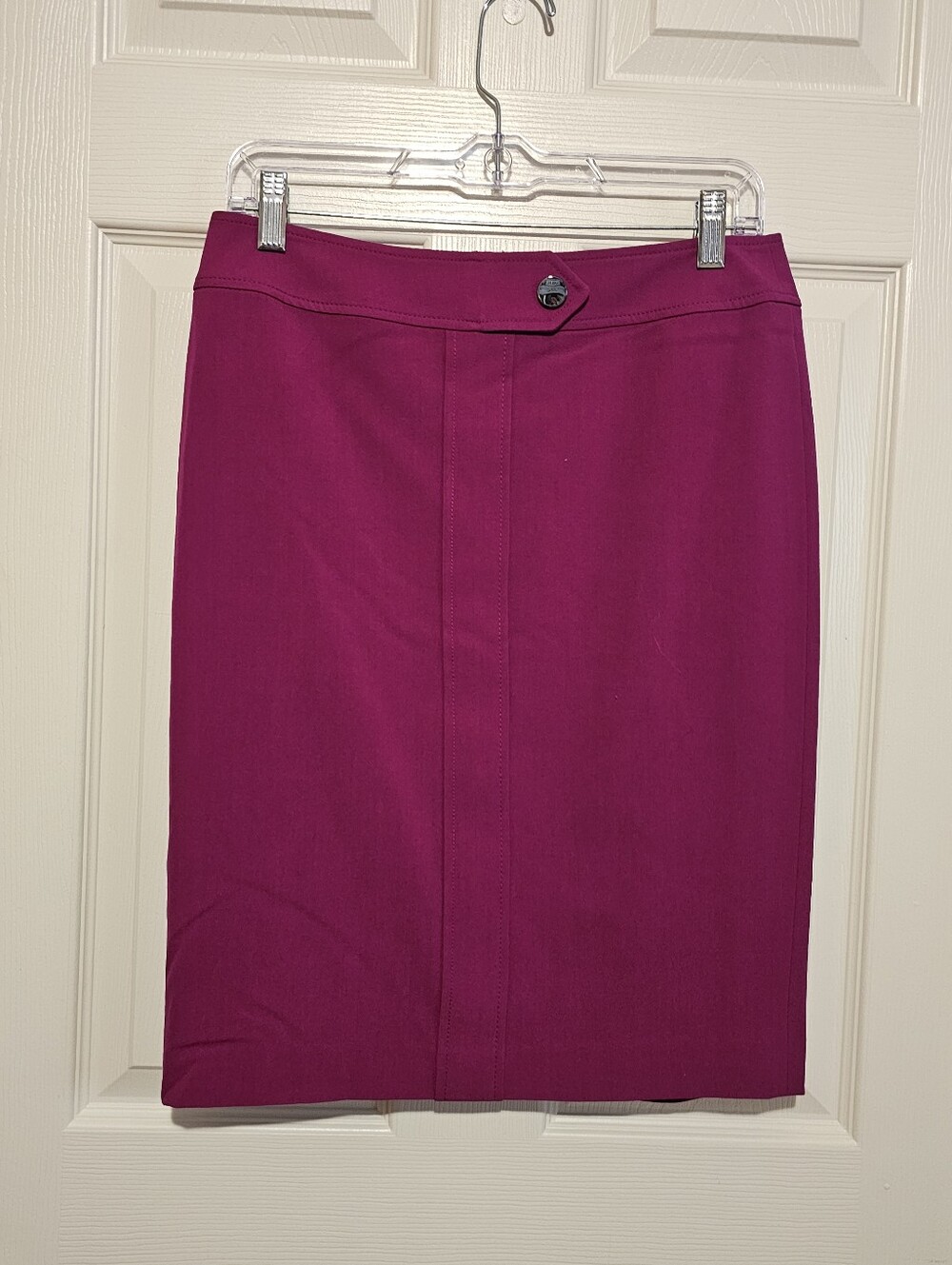 Nine West Fuchsia Pencil Skirt Sz 2